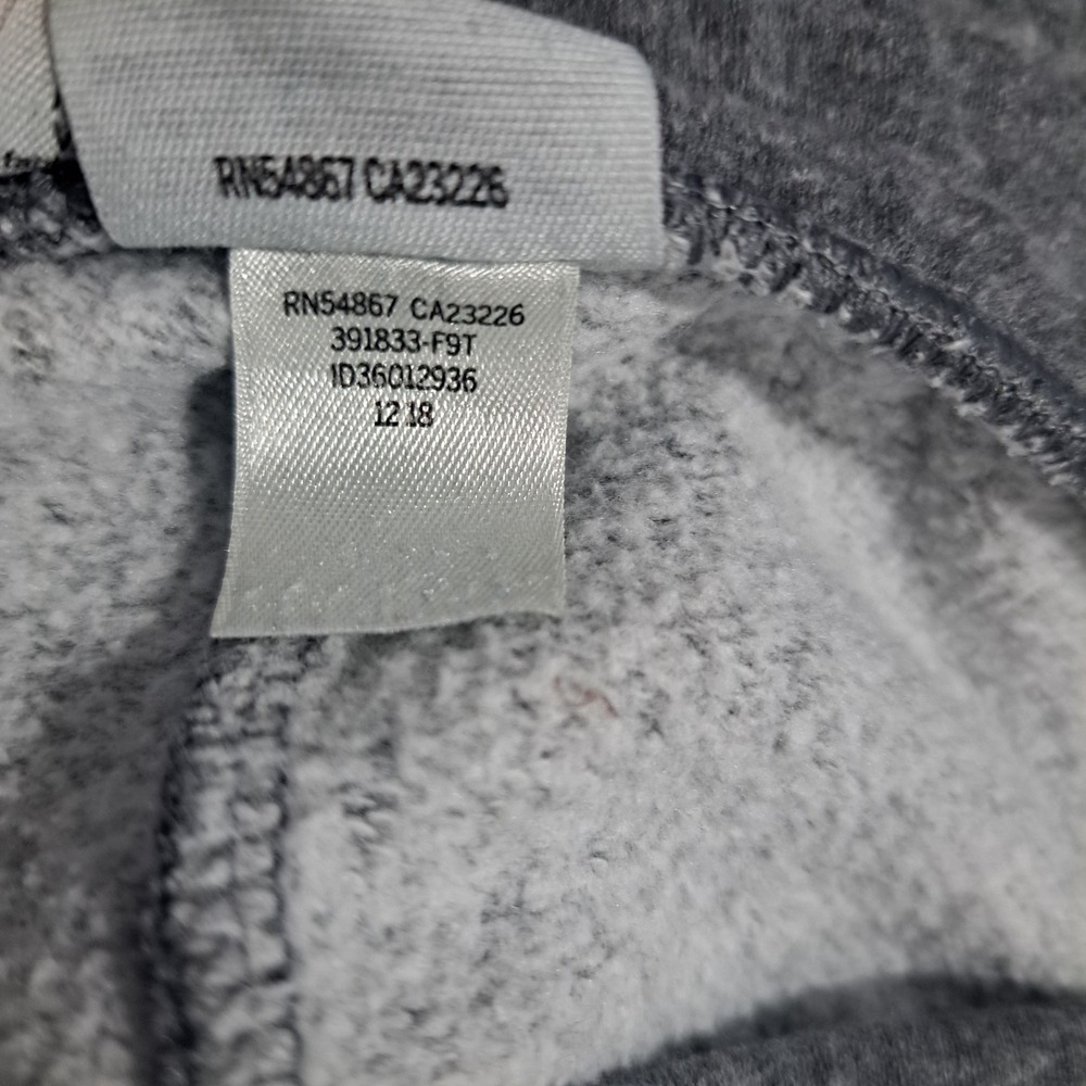 Victoria's Secret PINK Sz LARGE Gray White Pull‎ On Jogger Sweatpants Y2K - Picture 6 of 6